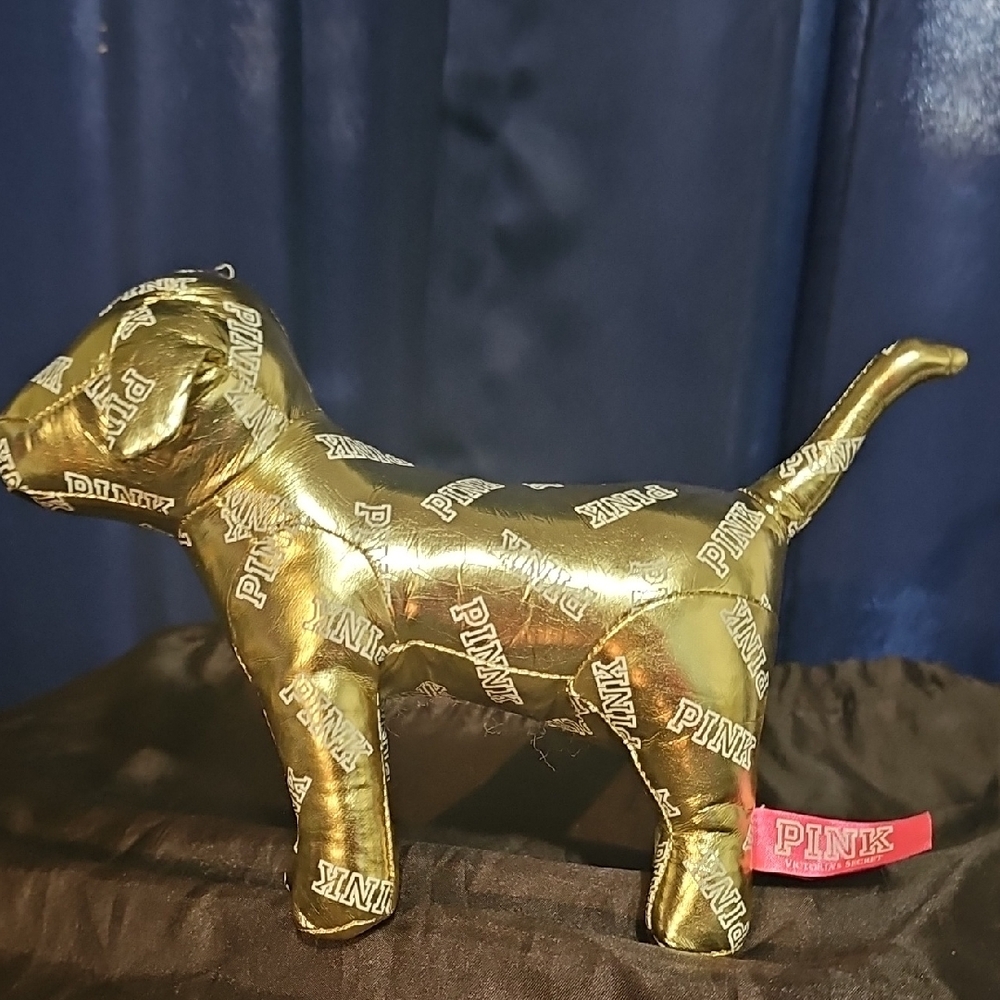 PINK Victoria's Secret Golden Dog